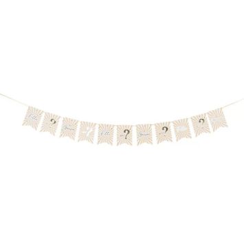guirlande fanions fille ou garçon collection baby nude