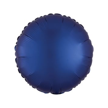 rond satin marine | jourdefete.com