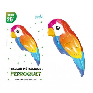 Un ballon représentant un grand perroquet pour un anniversaire pour enfant | jourdefete.com