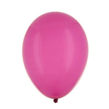 100 Ballons de Baudruche Unis Rose Bonbon