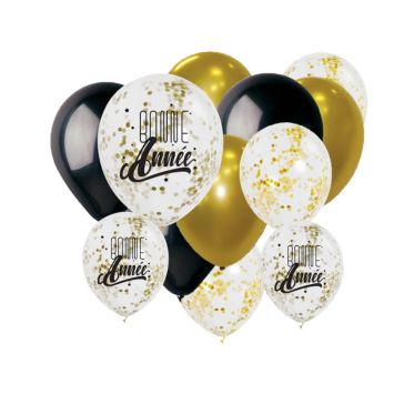 ballons-bonne-annee-nouvel-an-decoration-salle-reveillon | jourdefete.com