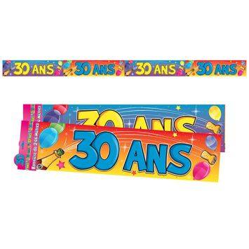 Bannière "30 ans"