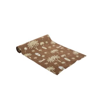 chemin de table en suedine collection beach and surf | jourdefete.com