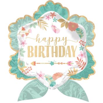anniversaire-ballon-bohème-hippie-chic | jourdefete.com