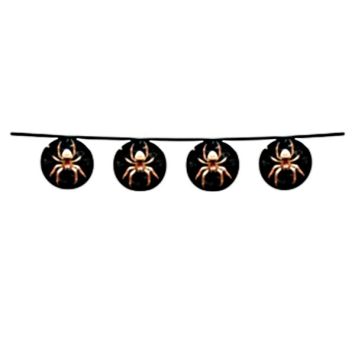 Guirlande araignées d'Halloween