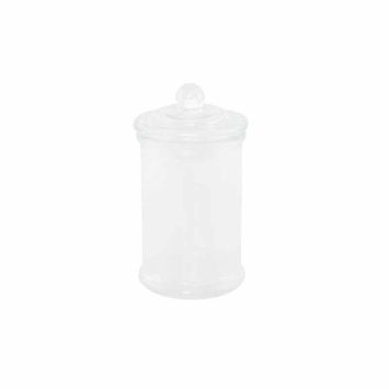 Bonbonnière en Verre avec Couvercle - 14.5 cm