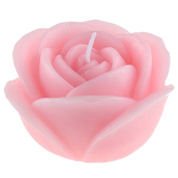Bougie en forme de rose - Couleur au choix