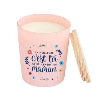 bougie-maman-fleur-cadeau | jourdefete.com