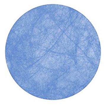 10 Sets de table ronds - Bleu