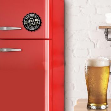 Décapsuleur magnétique affectif - La Bière de Papa - Collection Famille d'Amour