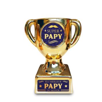trophee cadeau super papy | jourdefete.com