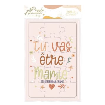 Un beau puzzle qui annonce à votre mère qu'elle va devenir mamie | jourdefete.com