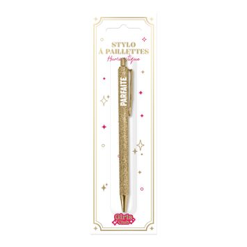 Stylo à paillettes Girls Club | jourdefete.com