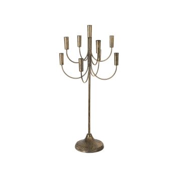 Un superbe chandelier à 9 branches pour votre table afin d'y placer de splendides bougies | jourdefete.com