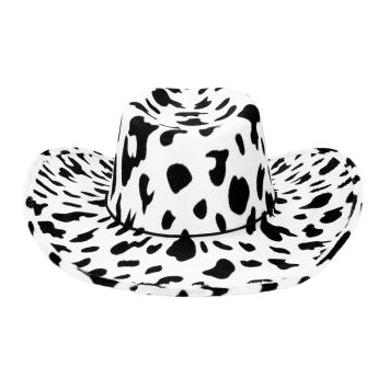 Chapeau de Cow-Boy à motifs de vache