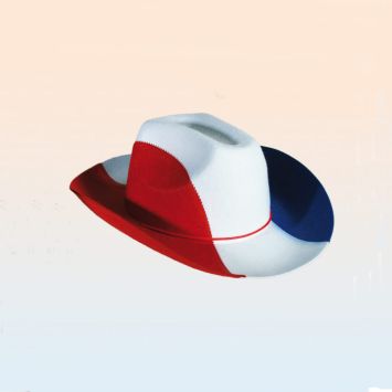 Chapeau Cowboy Tricolore - France