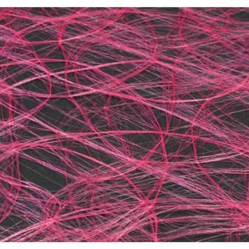 Chemin de Table Intissé 30 cm x 25 M - Fuchsia - Vagues