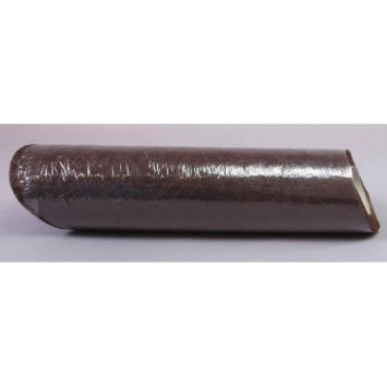 Chemin de Table Intissé 30 cm x 25 M - Marron Foncé - Vagues