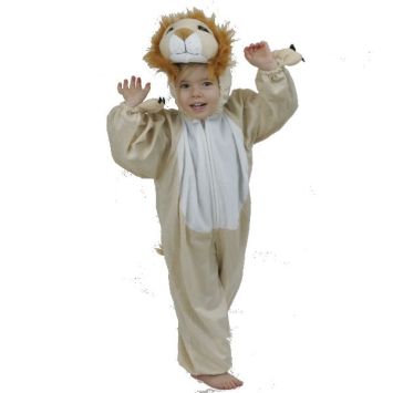 Déguisement de Lion en peluche pour enfant - Taille au choix