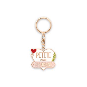 Le porte-clés "Petite mais mignonne" | jourdefete.com