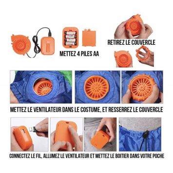 Déguisement Gonflable Big Boobs pour adulte - Taille Unique