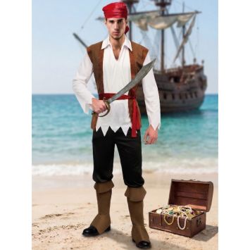 Déguisement de Pirate pour homme - Taille au choix