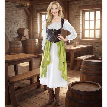 Déguisement de Tavernière pour femme - Taille au choix