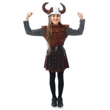 Déguisement de Viking Fille - Taille au Choix
