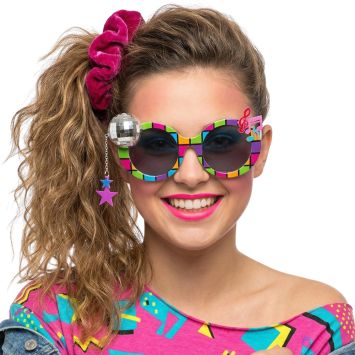 Lunettes multicolores Disco