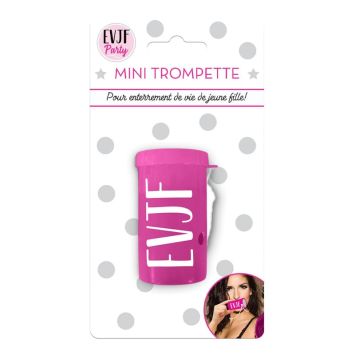 Soufflez dans cette mini trompette rose lors de votre enterrement de vie de jeune fille | jourdefete.com