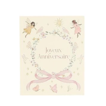 Sachets de goodies “Joyeux Anniversaire” avec fées et papillons pour fête enfant féerique | jourdefete.com