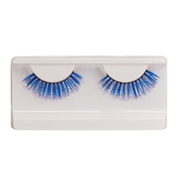 faux cils bleu adhesifs | jourdefete.com