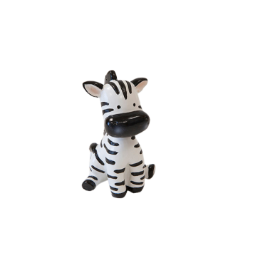 Figurine pour anniversaire - Animal assis - Collection Animaux de la Savane - Modèle au choix