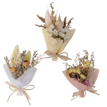 Mini bouquet de fleurs séchées - Modèle aléatoire