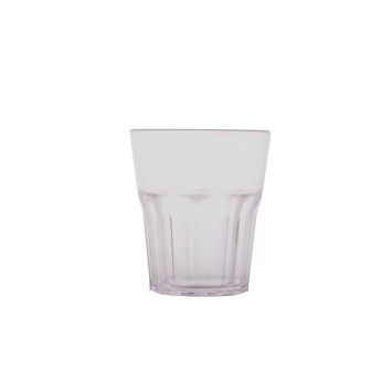 verre à eau incassable et réutilisable transparent