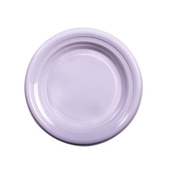 25 assiettes creuses réutilisables et lavables