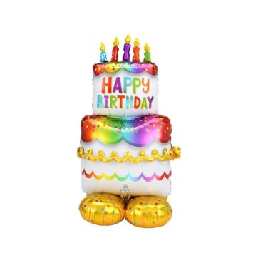 ballon airloonz gateau anniversaire 134 cm | jourdefete.com