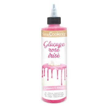Glaçage irisé pour gâteaux - 140 grammes - Couleur au choix