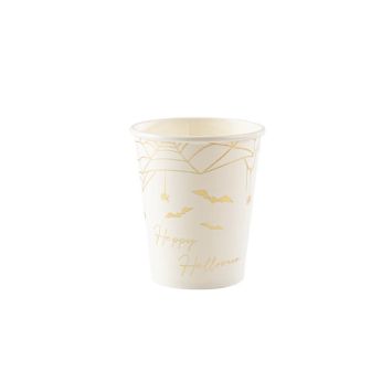 8 gobelets en carton collection pure Halloween