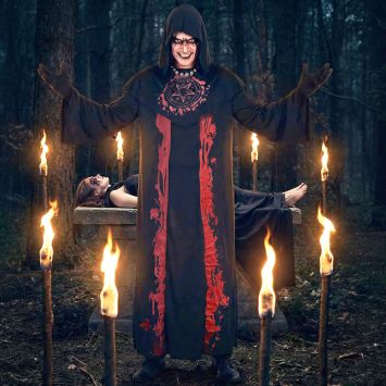 Déguisement de Cardinal Satanique pour homme - Taille unique