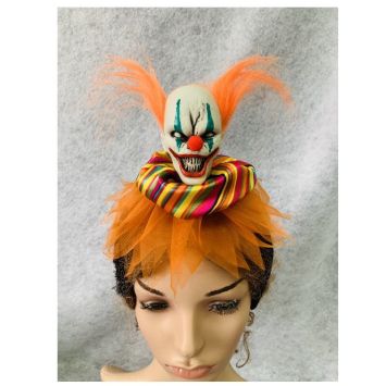 serre-tete-clown-orange-halloween | jourdefete.com