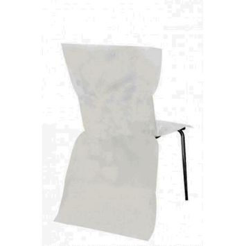 Housses de Chaise en Intissé Blanc