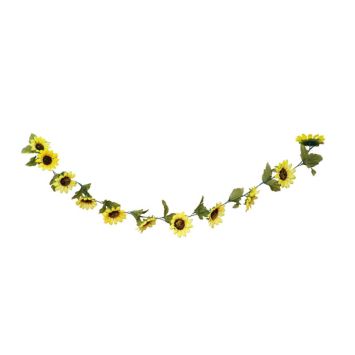 guirlande tournesols 220 cm | jourdefete.com