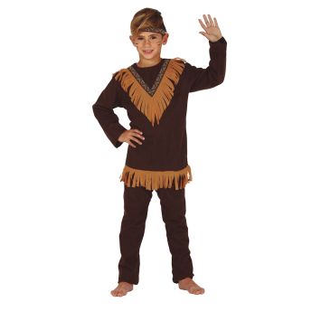 Déguisement d'Indien Apache pour garçon - Taille au choix