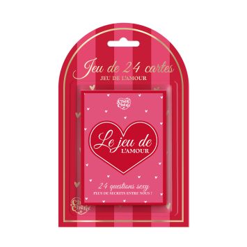 Un jeu de 24 cartes "Spécial Couple" pour la soirée de la Saint-Valentin | jourdefete.com