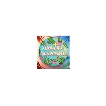ballon-anniversaire-cactus | jourdefete.com