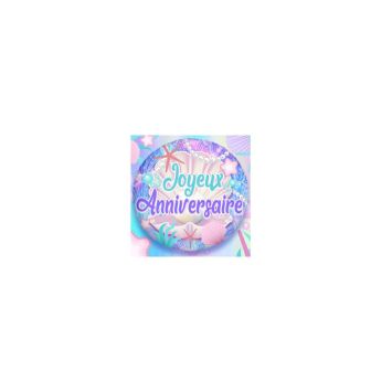 ballon-anniversaire-coquillages | jourdefete.com