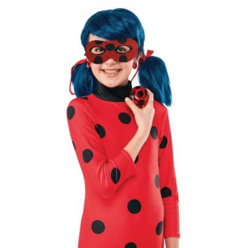 Kit d'accessoires masque loup yo-yo et boucles d'oreilles de Miraculous Ladybug™