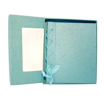 Livre d'or turquoise