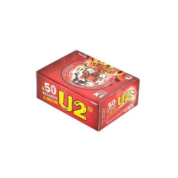 Boite de 50 Pétards Le Tigre U2 | Jourdefete.com